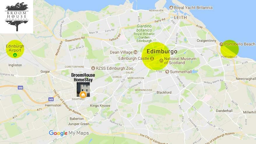 Broomhouse Homestay 爱丁堡 外观 照片